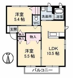 シャーメゾン・スリーズ A棟の物件間取画像